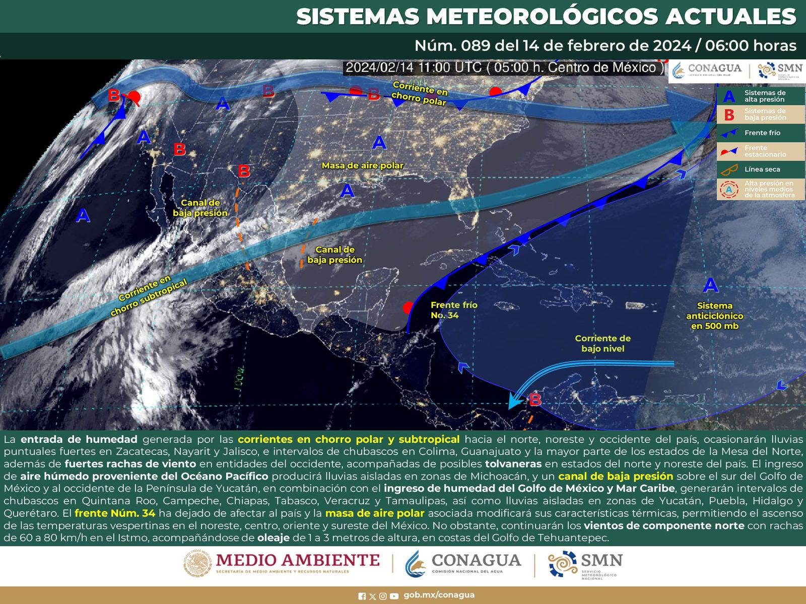 Ambiente frío a fresco dominará este miércoles en algunas regiones de Oaxaca: Protección Civil