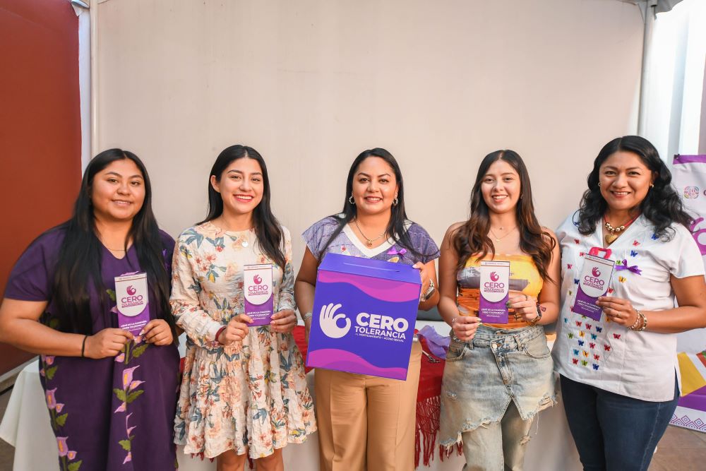 Se une Sectur Oaxaca a campaña Cero Tolerancia al hostigamiento y acoso sexual