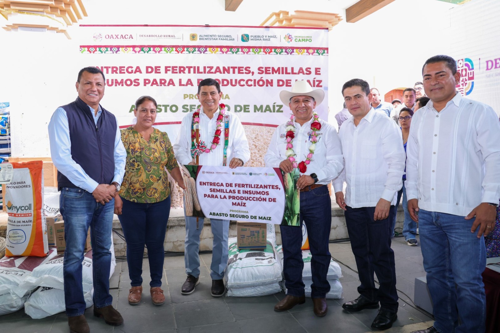 Invierte Gobierno del Estado 3.4 mdp en beneficio del campo oaxaqueño