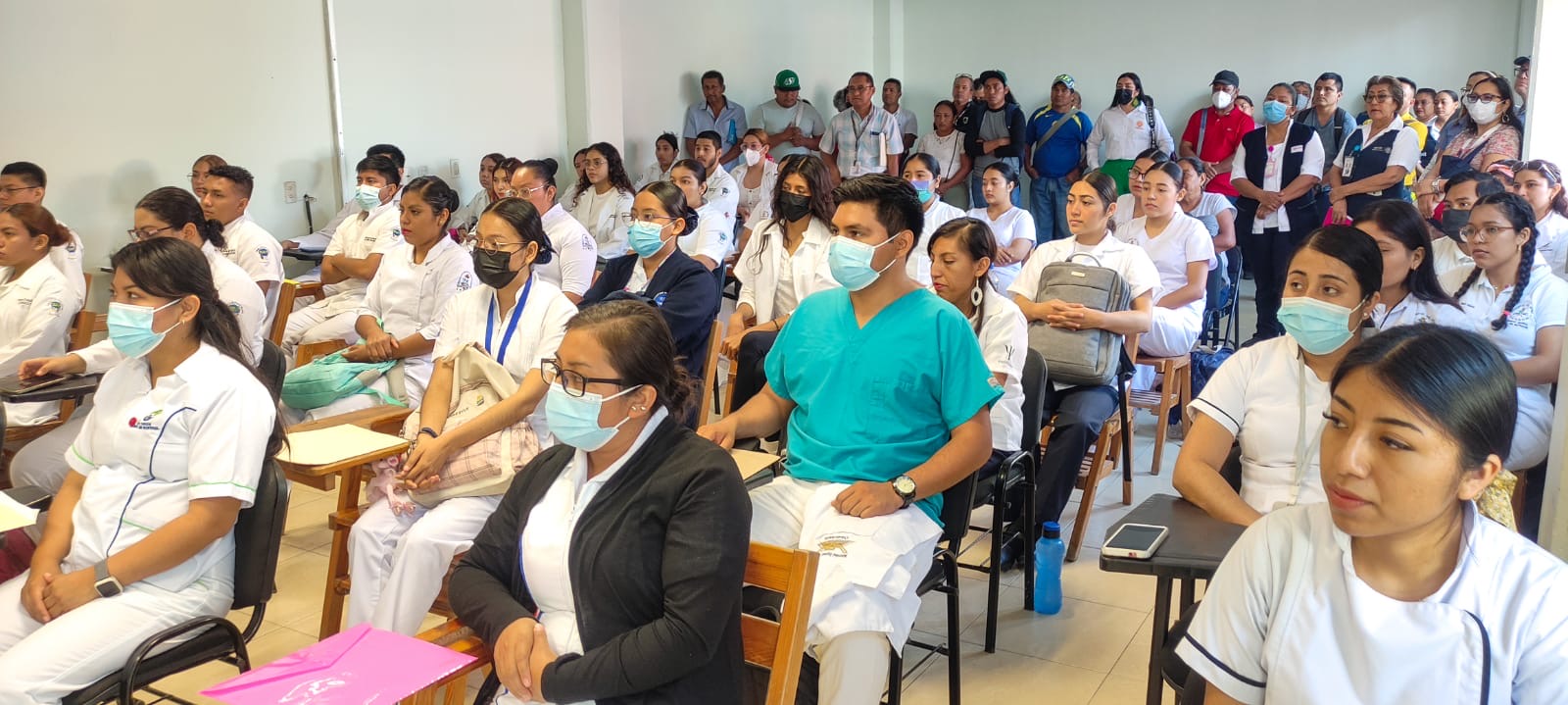 Presenta SSO a 52 pasantes de servicio social en Jurisdicción Sanitaria 2 Istmo