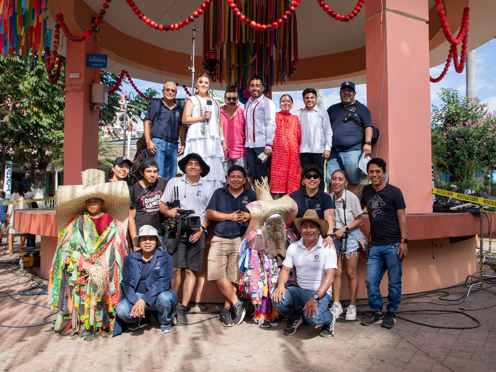 Comparte Cortv algarabía del Carnaval Putleco 2024