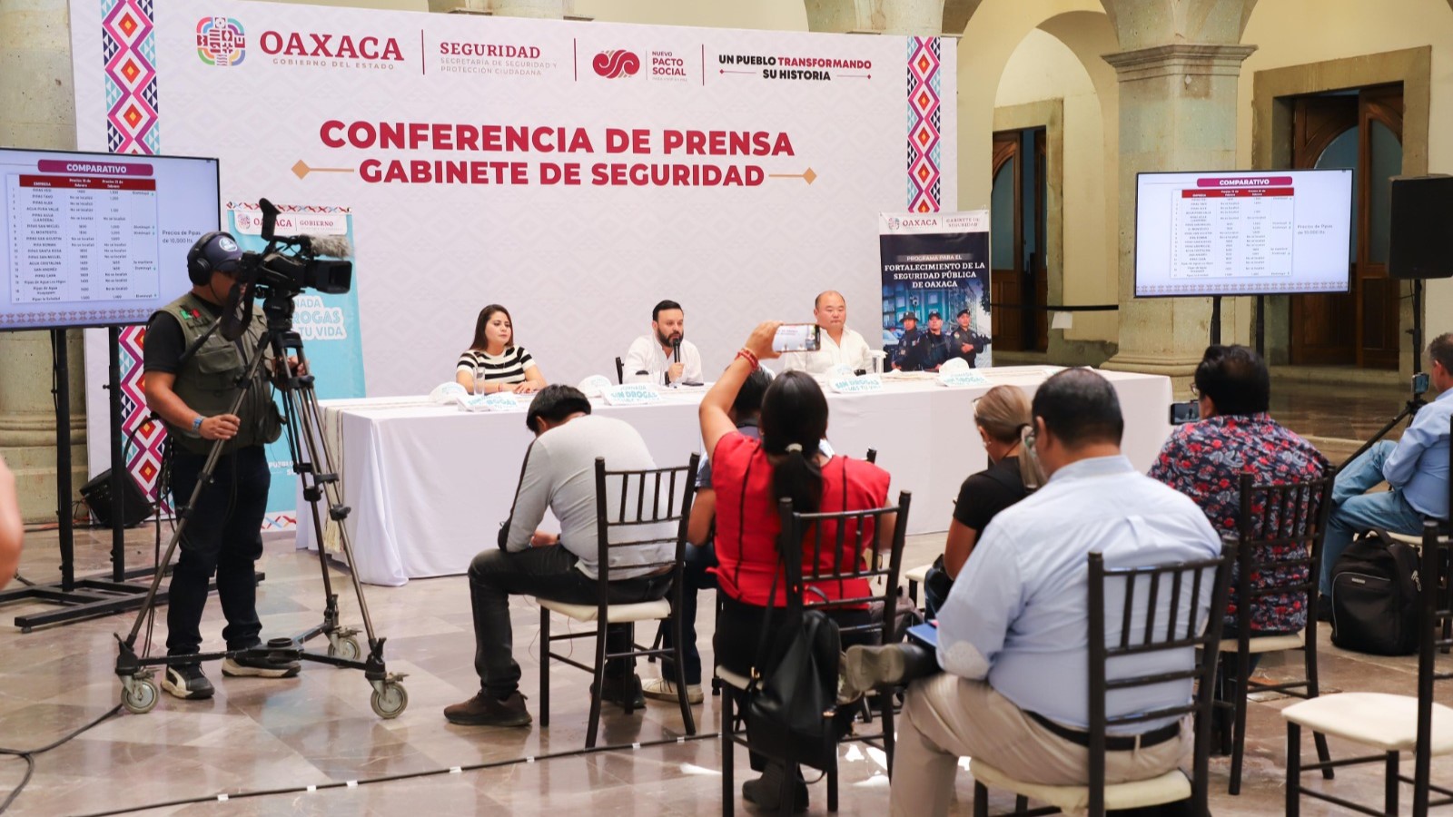 SESESP presenta avances en materia de prevención y fortalecimiento de la seguridad en Oaxaca