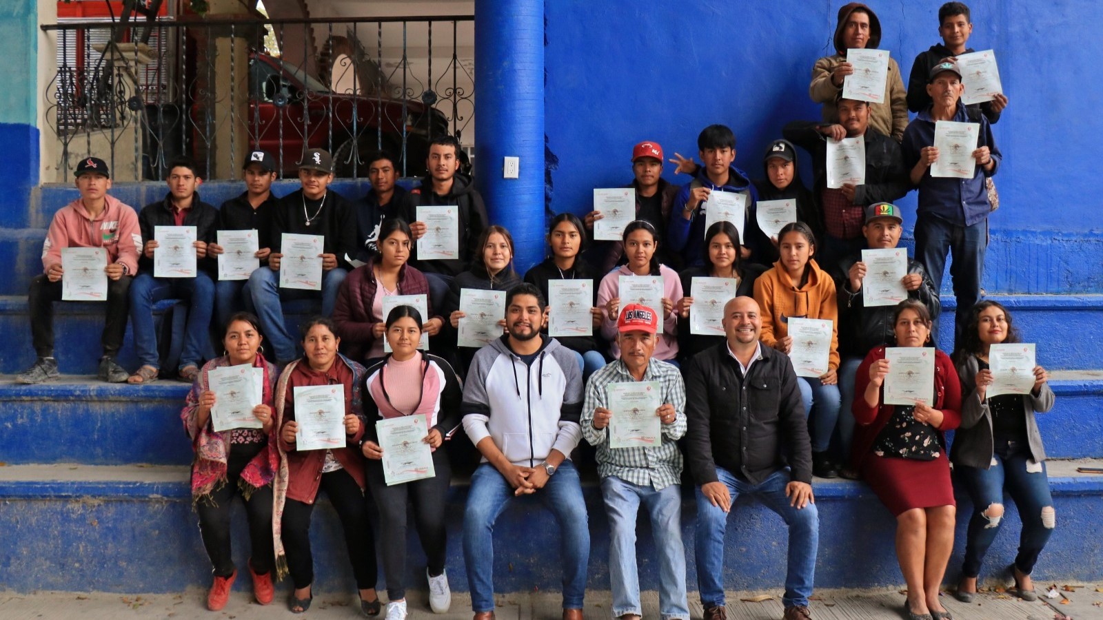 Por primera vez San Pedro el Alto y San Luis Amatlán reciben cursos del Icapet