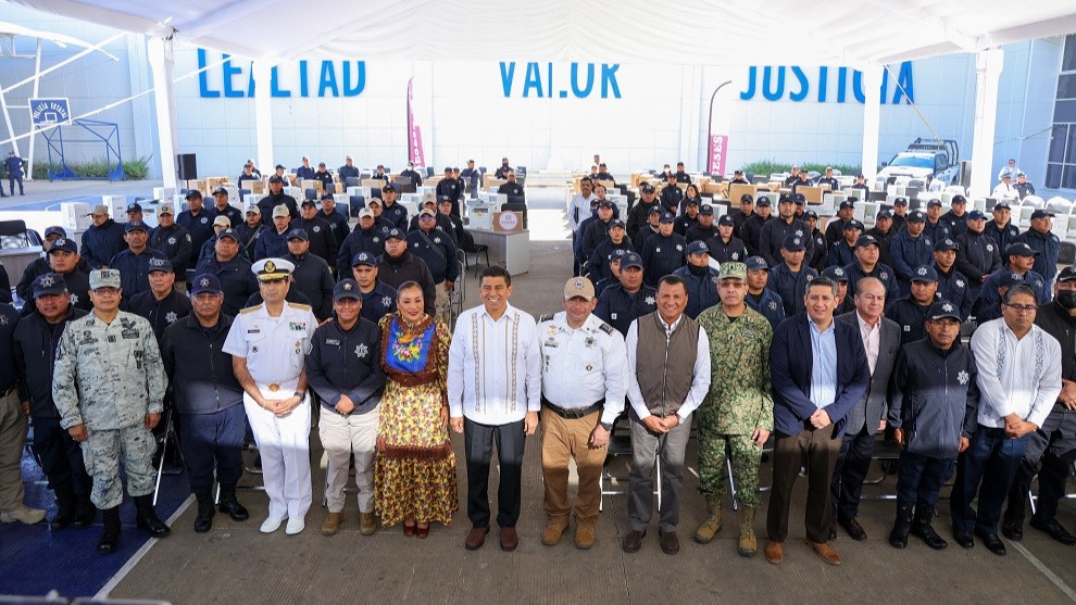 Fortalece Gobierno de Oaxaca capacidad de respuesta de la SSPC