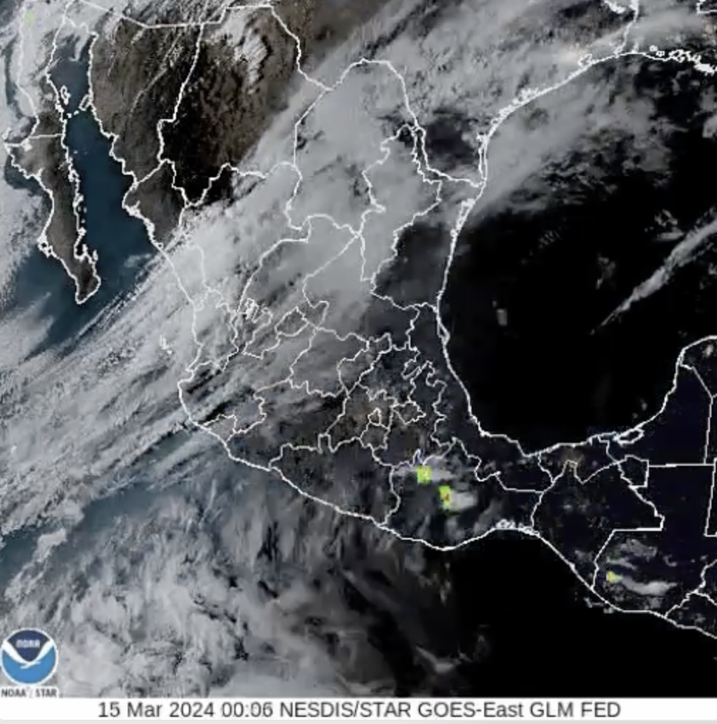 Emiten aviso por probabilidad de tormentas y fuertes vientos
