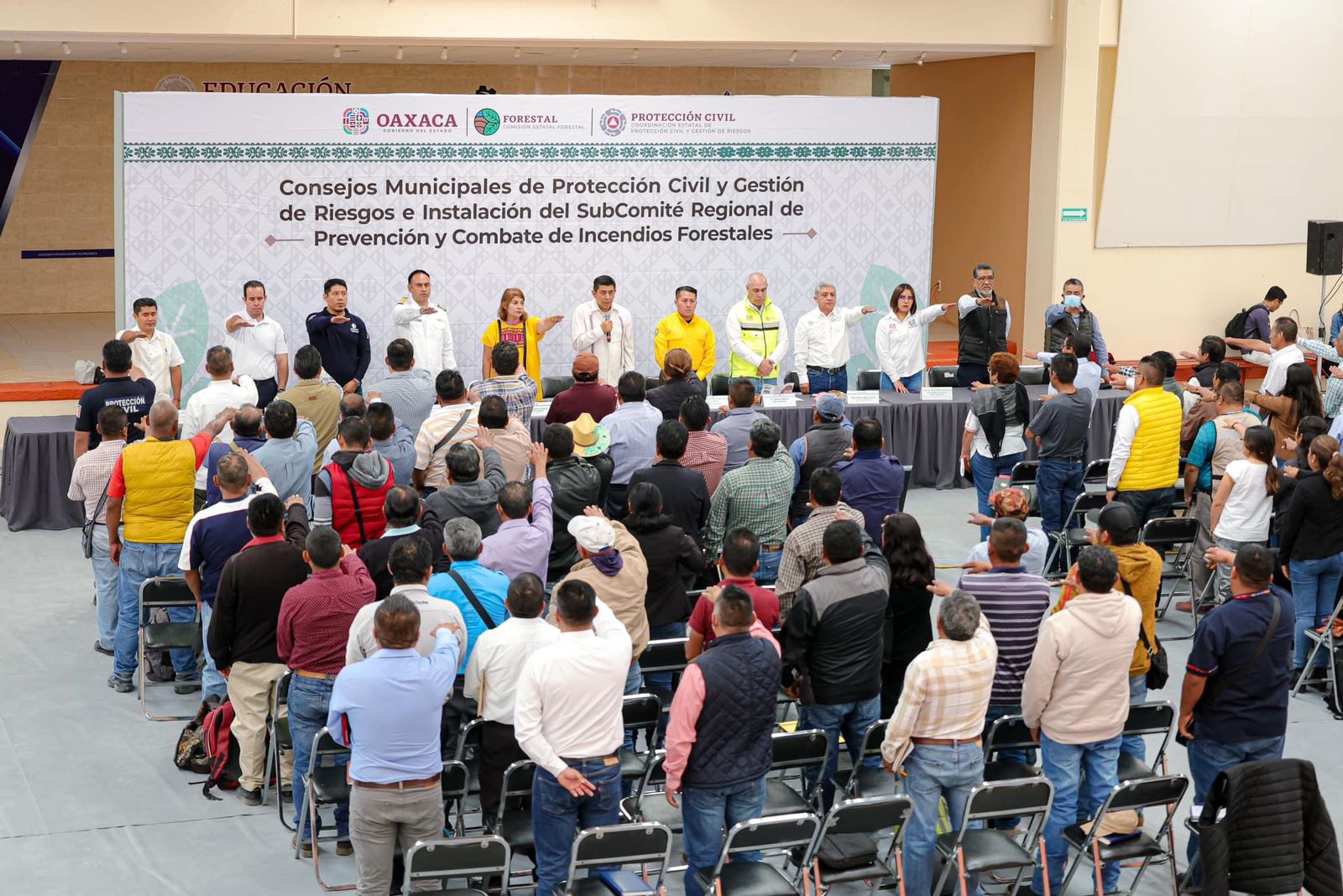 Fortalecen acciones de atención y prevención de incendios forestales en la Mixteca
