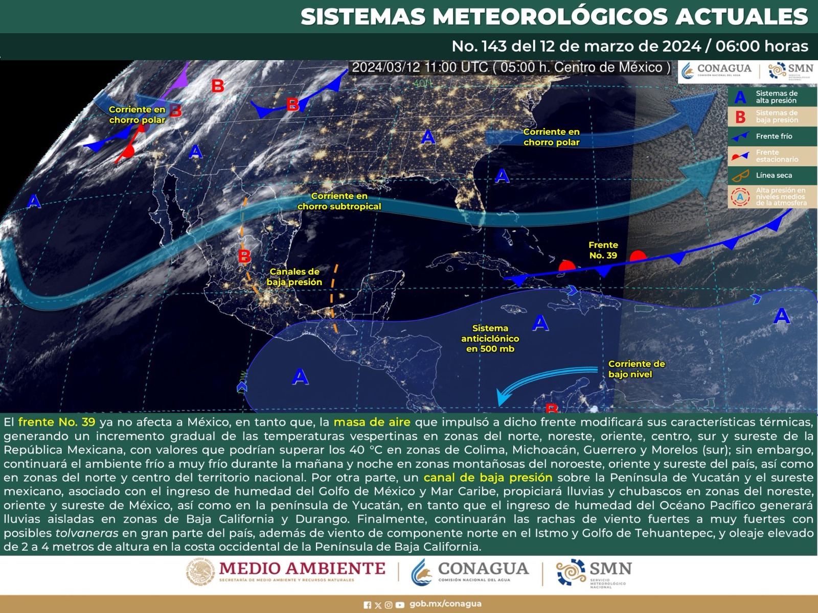 Este martes continuarán las altas temperaturas y tolvaneras en Oaxaca.