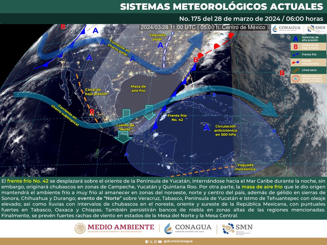 Ambiente caluroso y baja probabilidad de lluvias predominará este jueves en la entidad