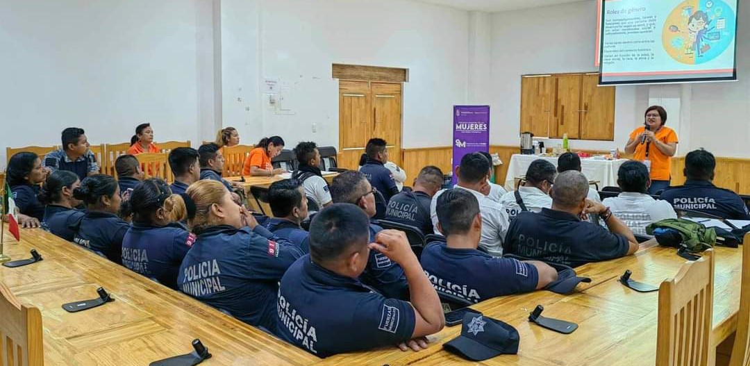 Capacitación policial en perspectiva de género para salvaguardar derechos de mujeres