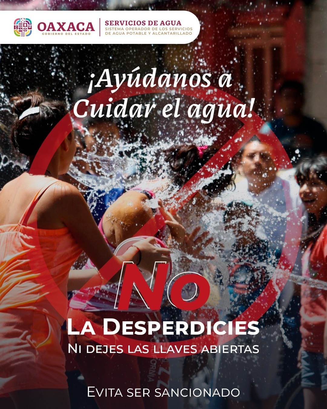 Exhortan a hacer buen uso del agua potable y evitar sanciones en este Sábado de Gloria