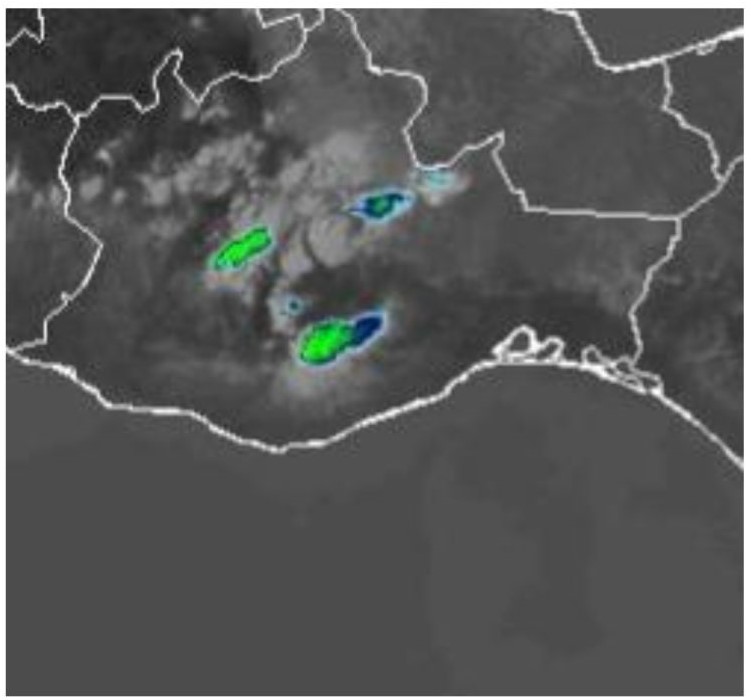 Emiten aviso por probabilidad de lluvias y tormentas en las siguientes horas