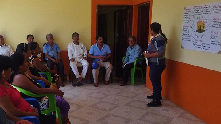 Autoridades municipales y agrarias capacitadas para prevenir incendios forestales en Oaxaca
