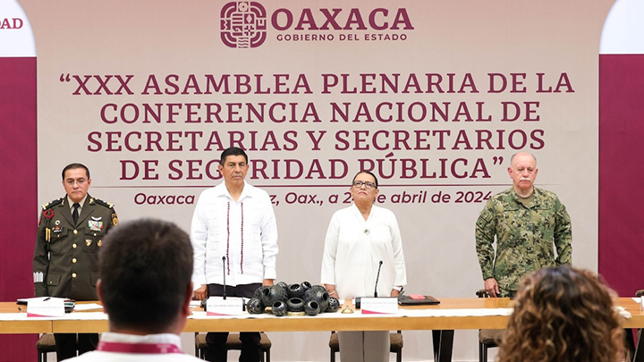 Analizan y refuerzan en Oaxaca estrategia de seguridad nacional