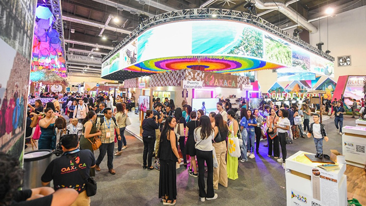 Stand de Oaxaca nominado en contienda virtual del Tianguis Turístico 2024