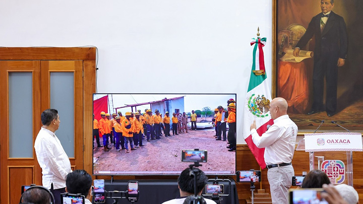 Concluye este martes declaratoria de emergencia por incendios en Chimalapas