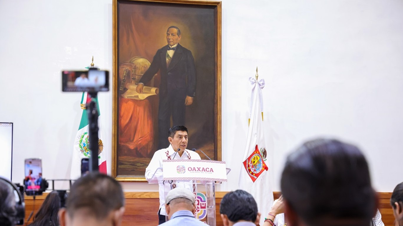 Reitera Gobierno de Oaxaca respaldo al Presidente de México ante relación diplomática con Ecuador