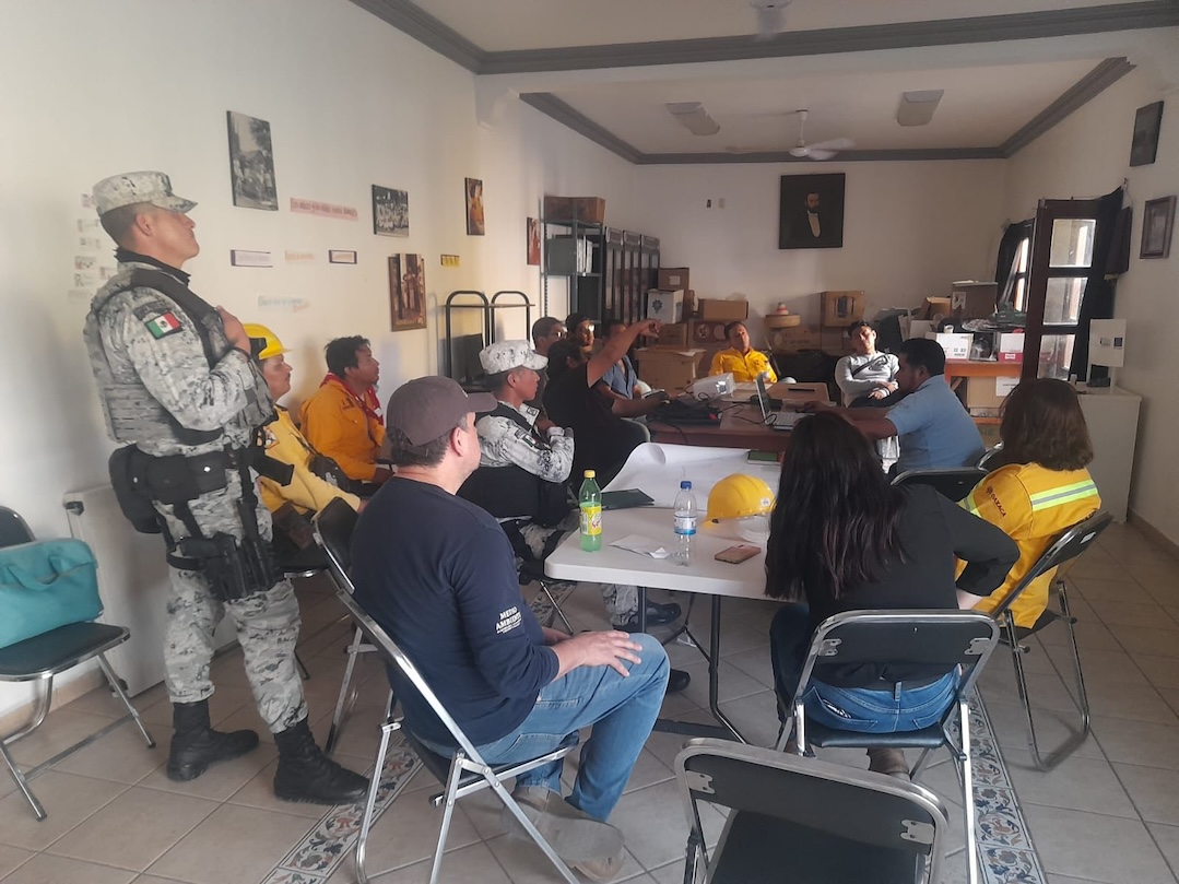 Atiende Gobierno de Oaxaca incendio en Díaz Ordaz y Mitla