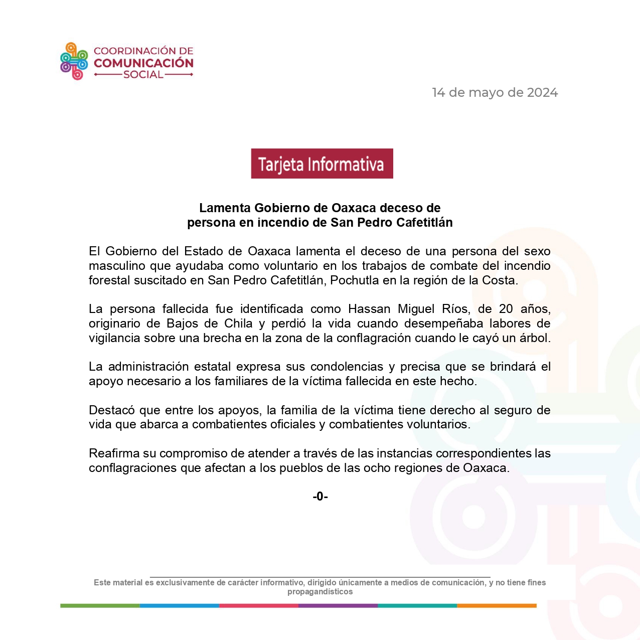 Supervisa Protección Civil deslave en la Sierra de Juárez