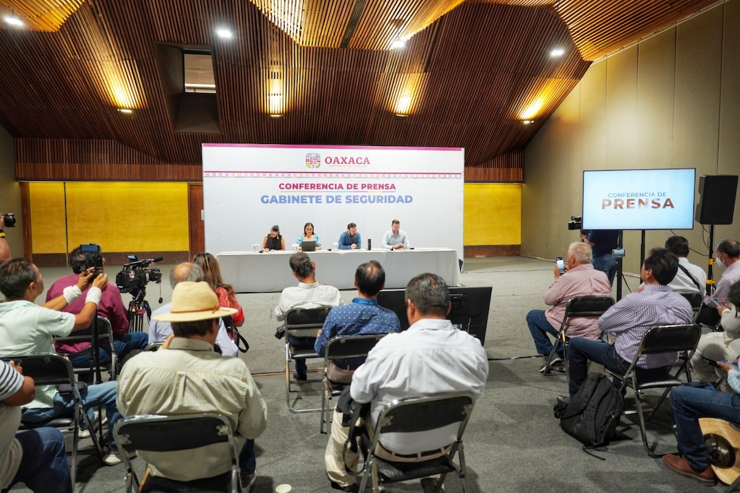 Mantienen acciones de seguridad para bienestar de la población oaxaqueña