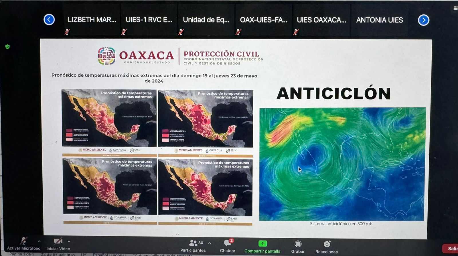 Capacitan a personal de salud para reducir riesgos por temporada de lluvias y huracanes 2024