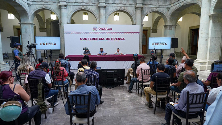 Llama Secretaría de Gobierno a levantar bloqueos para permitir labores de combate a incendio en Mitla