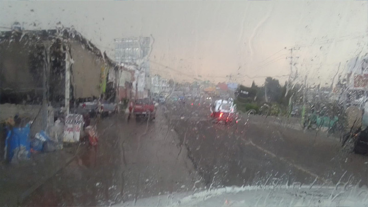 Se presentan lluvias de ligeras a fuertes en Oaxaca