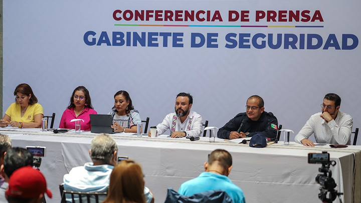 Realizan acciones de seguridad para garantizar la paz en Oaxaca