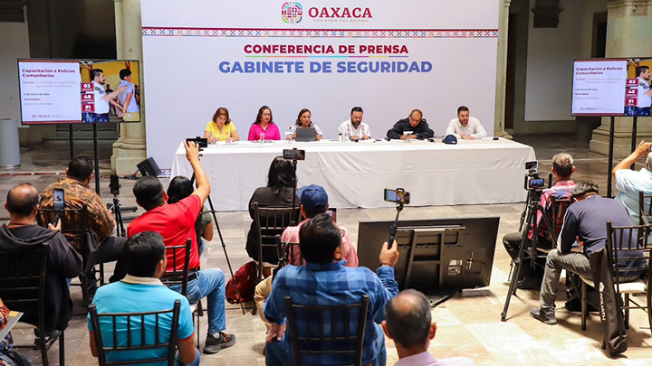 Informan sobre esquema de protección a personas candidatas en Oaxaca