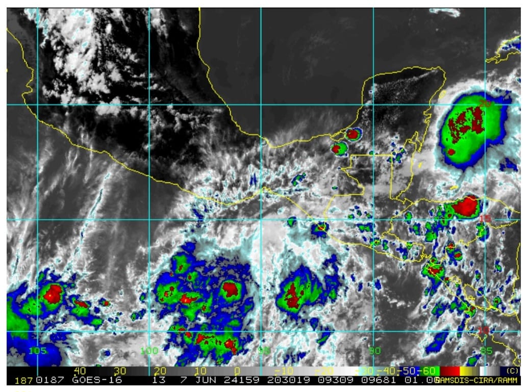 Se esperan lluvias a partir de esta tarde-noche en diferentes regiones de Oaxaca