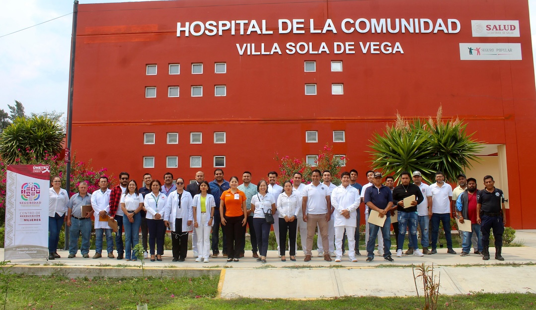 Imparte SSPC jornada de capacitación “Masculinidades Saludables” en Villa Sola de Vega