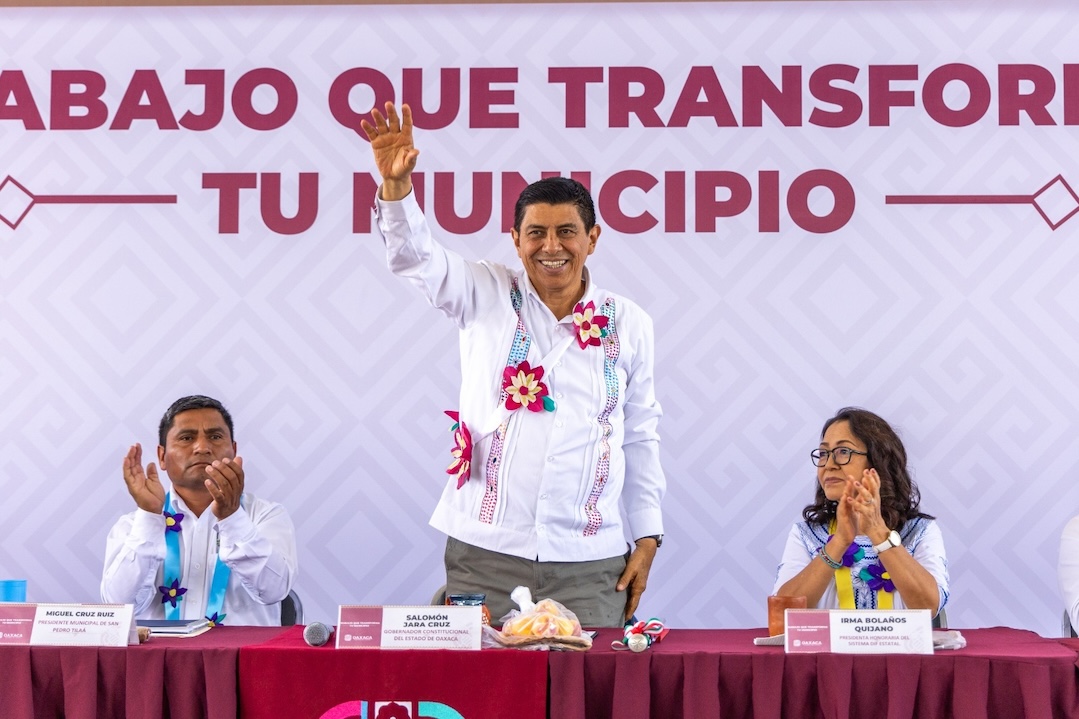 Llega la Primavera Oaxaqueña a San Pedro Tidaá para mejorar el bienestar de su población
