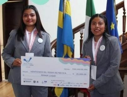 Estudiantes oaxaqueñas alistan su preparación rumbo al Premio Mundial del Agua en Europa
