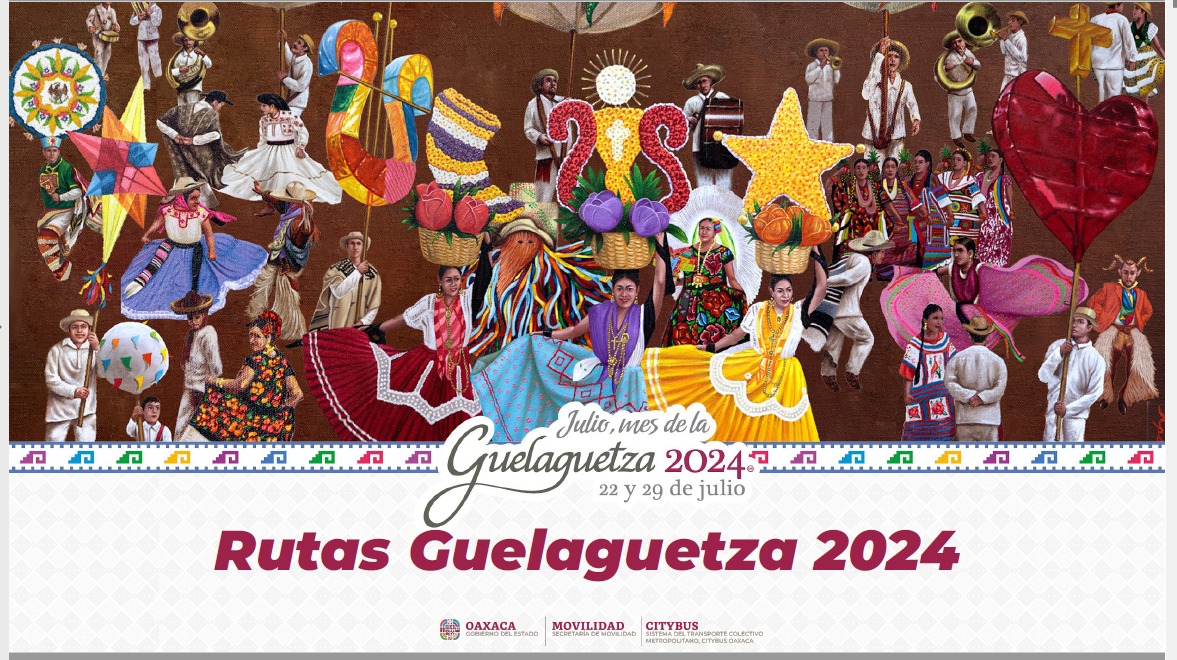 Brindarán transporte gratuito a través del Citybus Guelaguetza 2024