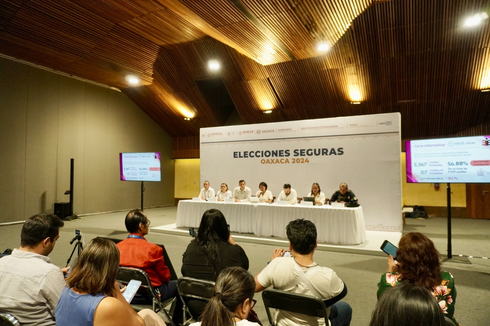 En Oaxaca hay paz, civilidad y gobernabilidad para votar: MOSE