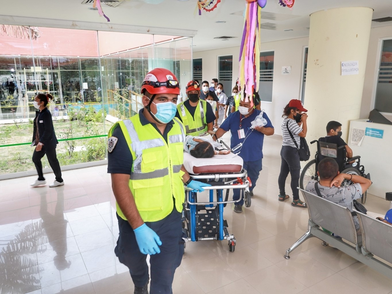 Trasladaron a 42 pacientes del Hospital de la Niñez Oaxaqueña a nosocomios de la entidad