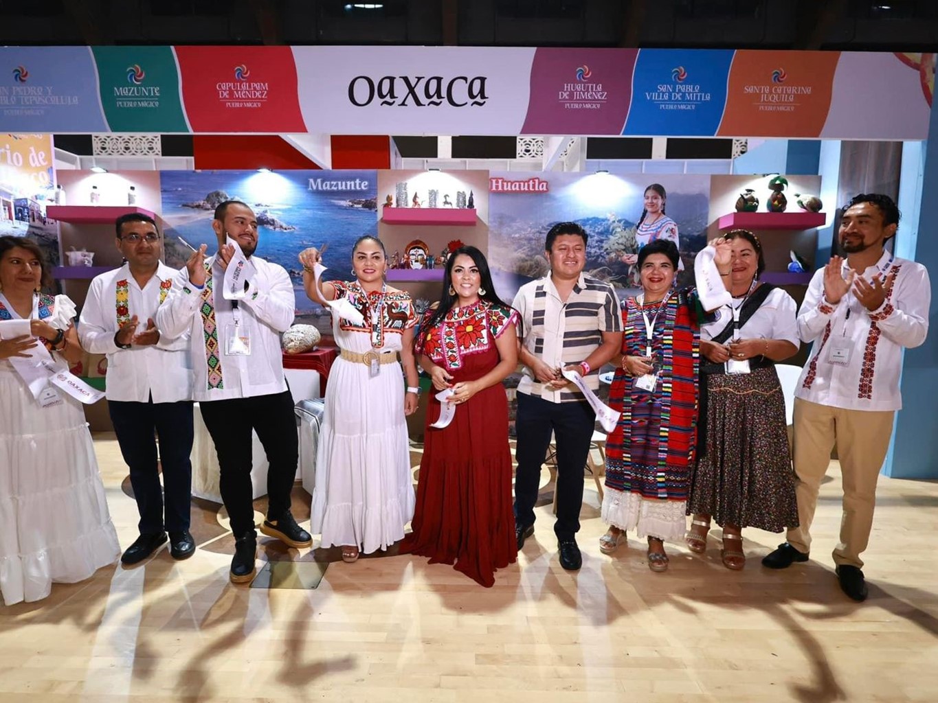 Tesoros turísticos de Oaxaca presentes en el Tianguis Internacional de Pueblos Mágicos en San Antonio, Texas