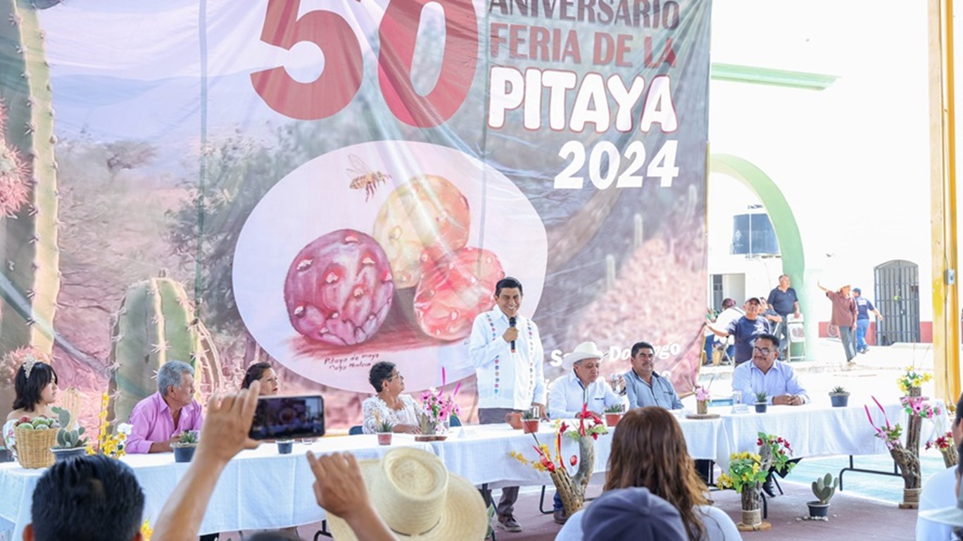 Santo Domingo Tianguistengo, medio siglo celebrando la Feria de la Pitaya