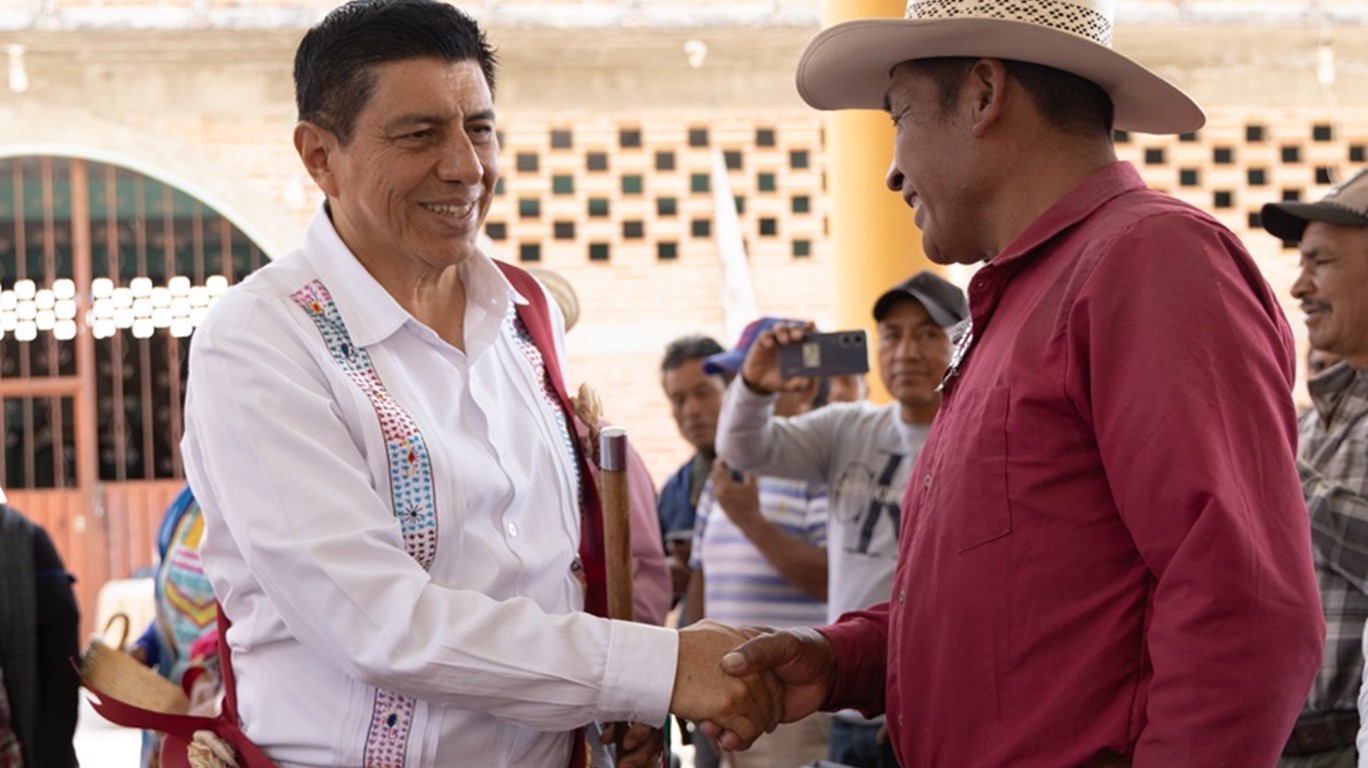 En San Juan Diuxi, se respira desarrollo y bienestar