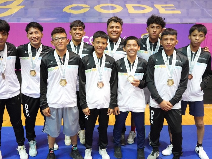 Brillante actuación de Oaxaca en los Nacionales Conade 2024