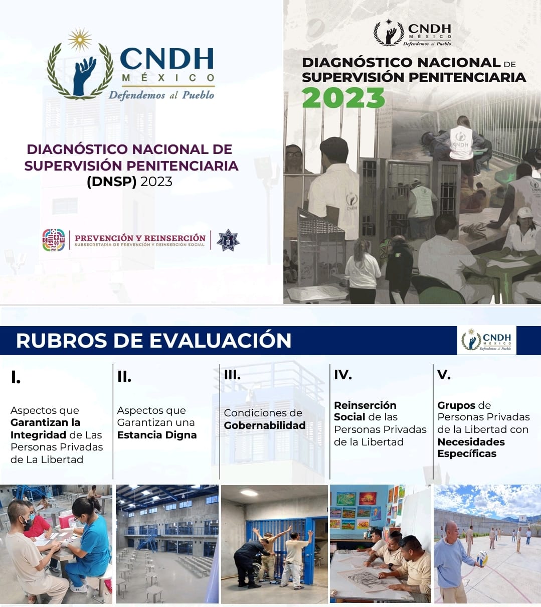 Oaxaca, quinto lugar nacional en crecimiento anual en mejora de políticas penitenciarias: CNDH