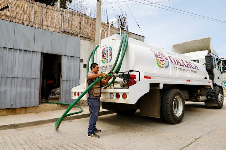 Garantiza Soapa distribución de agua potable en la colonia Del Bosque Sur