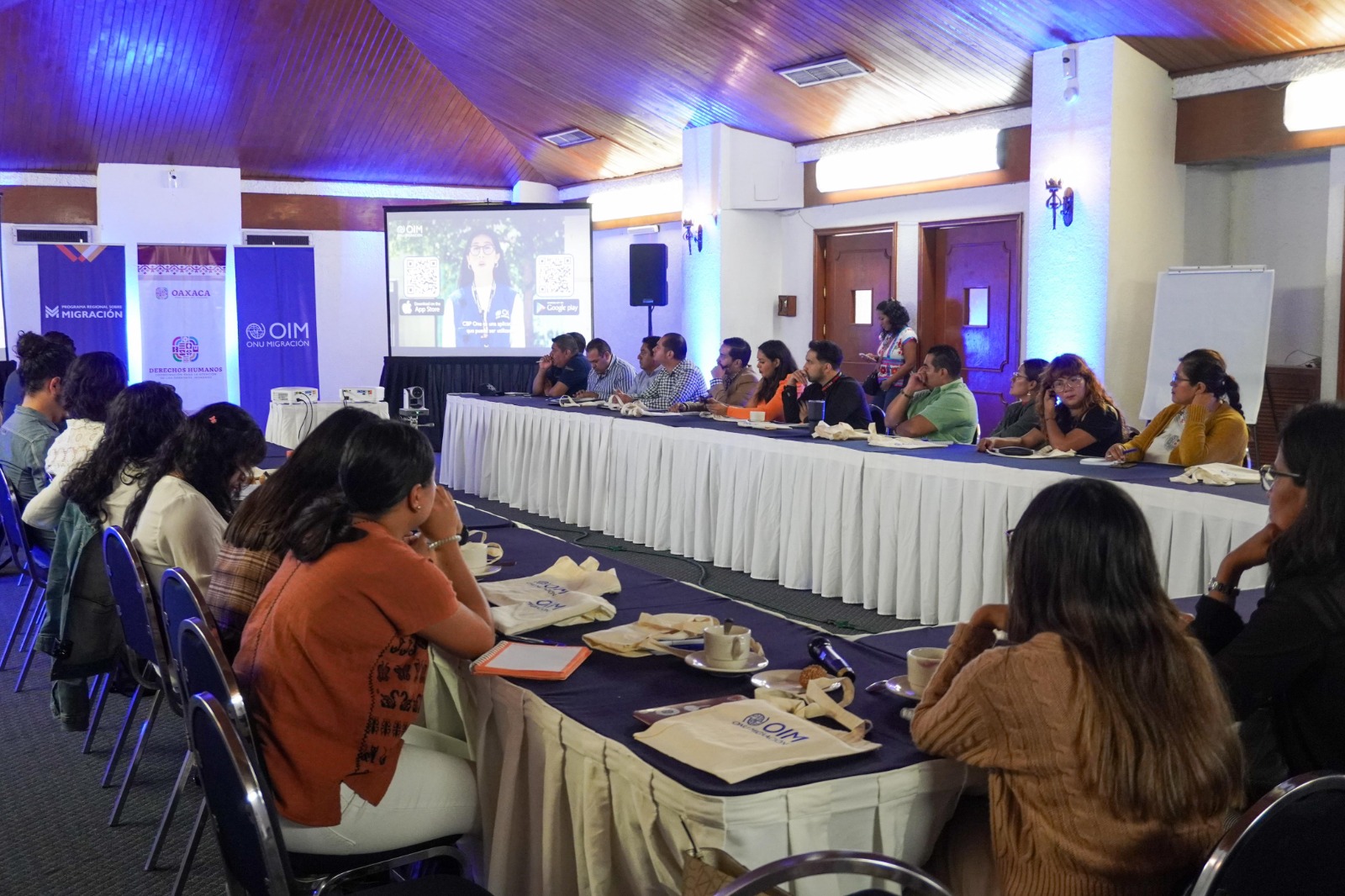 Fortalecen labores de mecanismos de primer contacto con personas en situación de movilidad humana