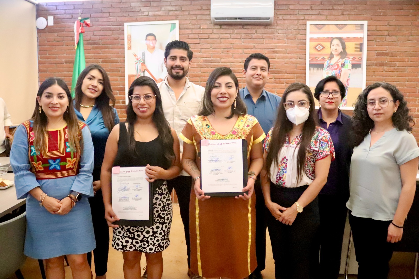 Suman esfuerzos Secretaría de las Mujeres y DIF Oaxaca a favor de mujeres en situación de violencia