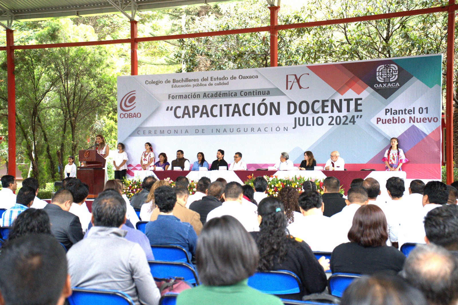 Inicia Cobao Jornada de Capacitación Docente Julio 2024