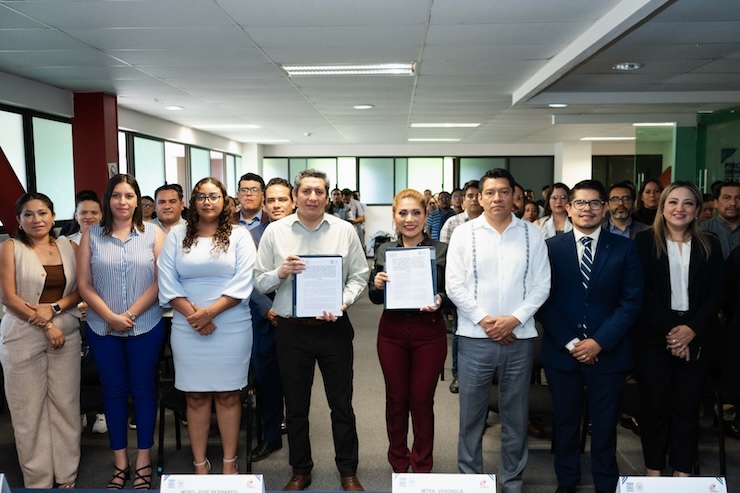  Firman convenio para prevenir violencia en planteles del Cobao