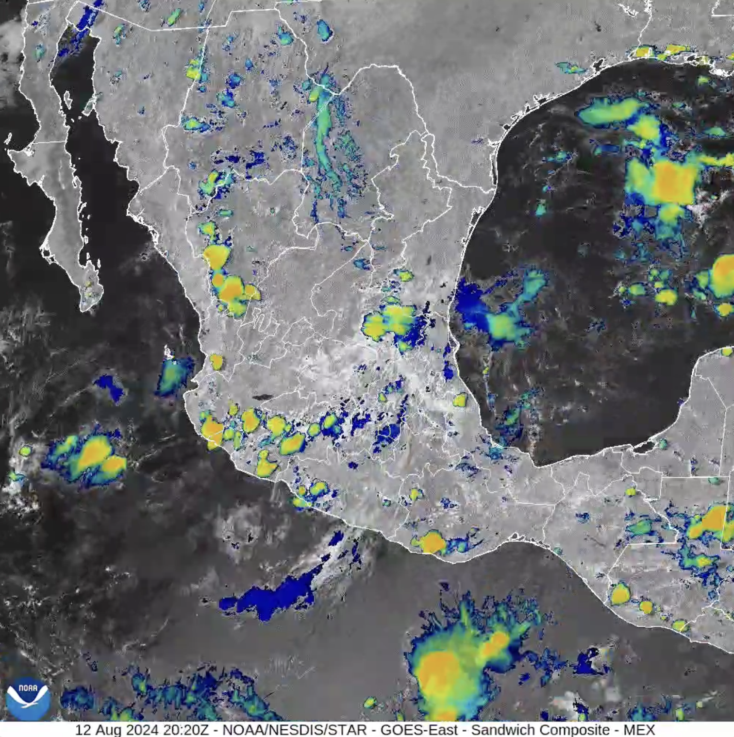 Emite Protección Civil recomendaciones por lluvias y tormentas para la tarde-noche de este lunes