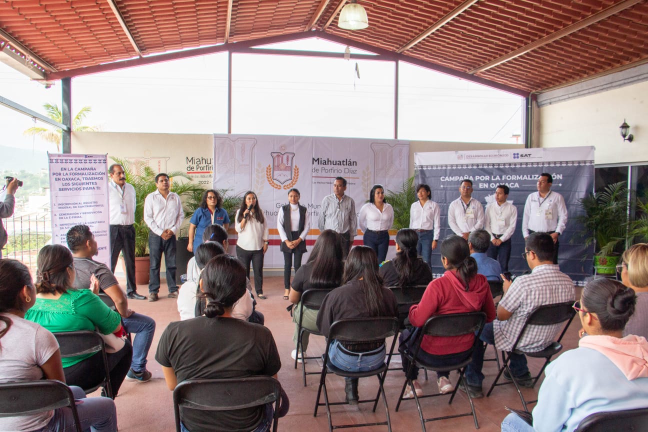 Promueve Sedeco formalización tributaria para impulsar productividad y crecimiento económico