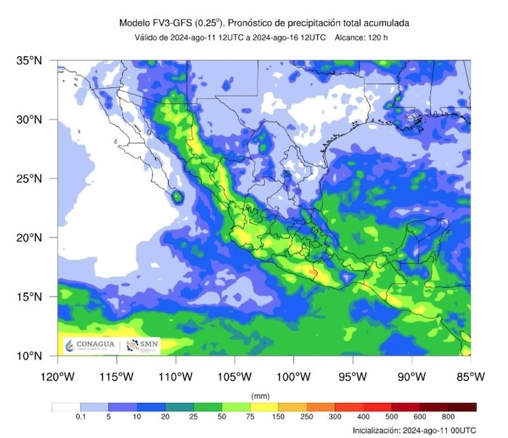 Protección Civil emite recomendaciones ante alerta temprana por lluvias en Oaxaca
