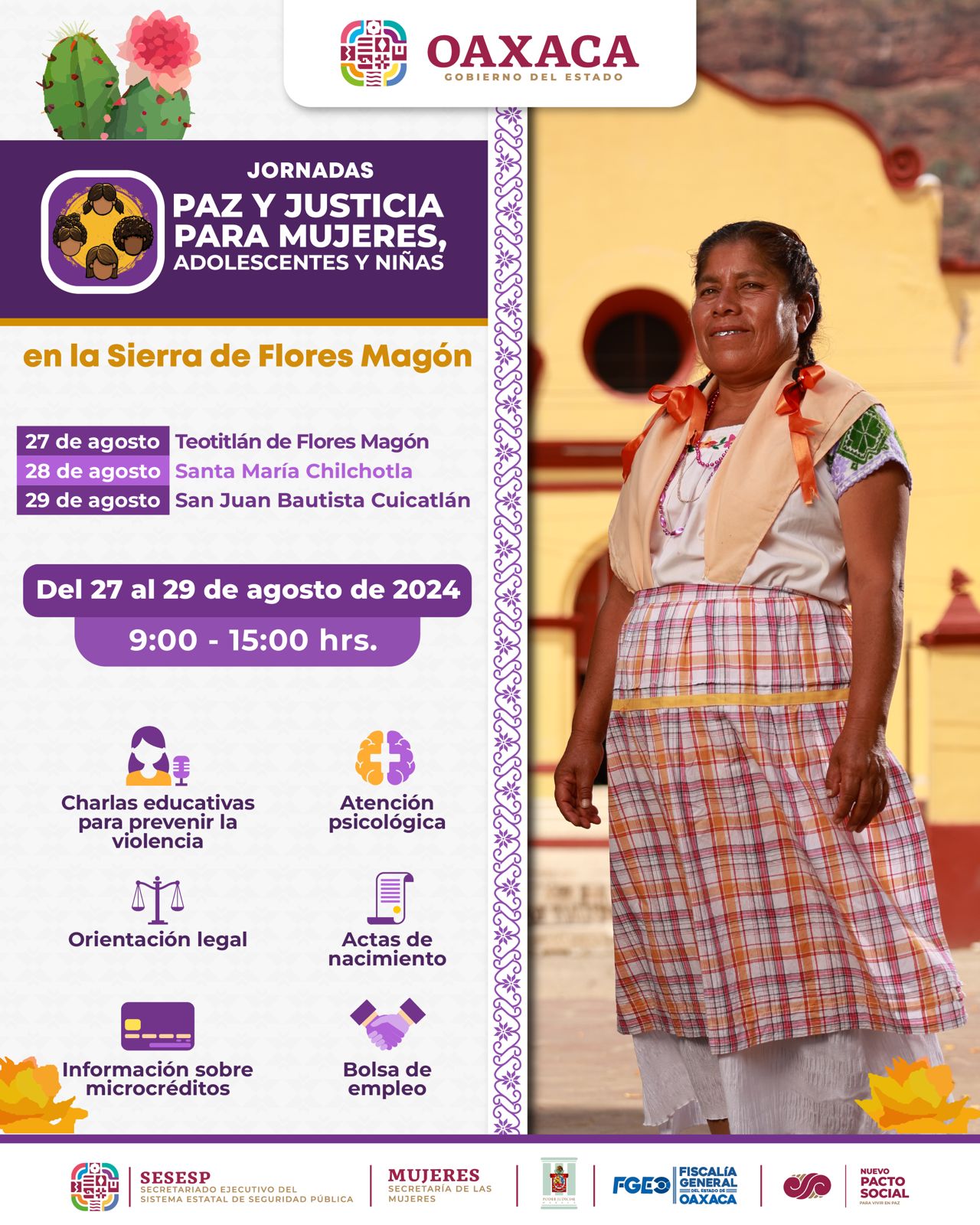 Jornada de Paz y Justicia llegará a la Sierra de Flores Magón