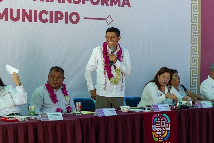 Refrenda Gobernador Salomón Jara respaldo para el desarrollo de Taniche